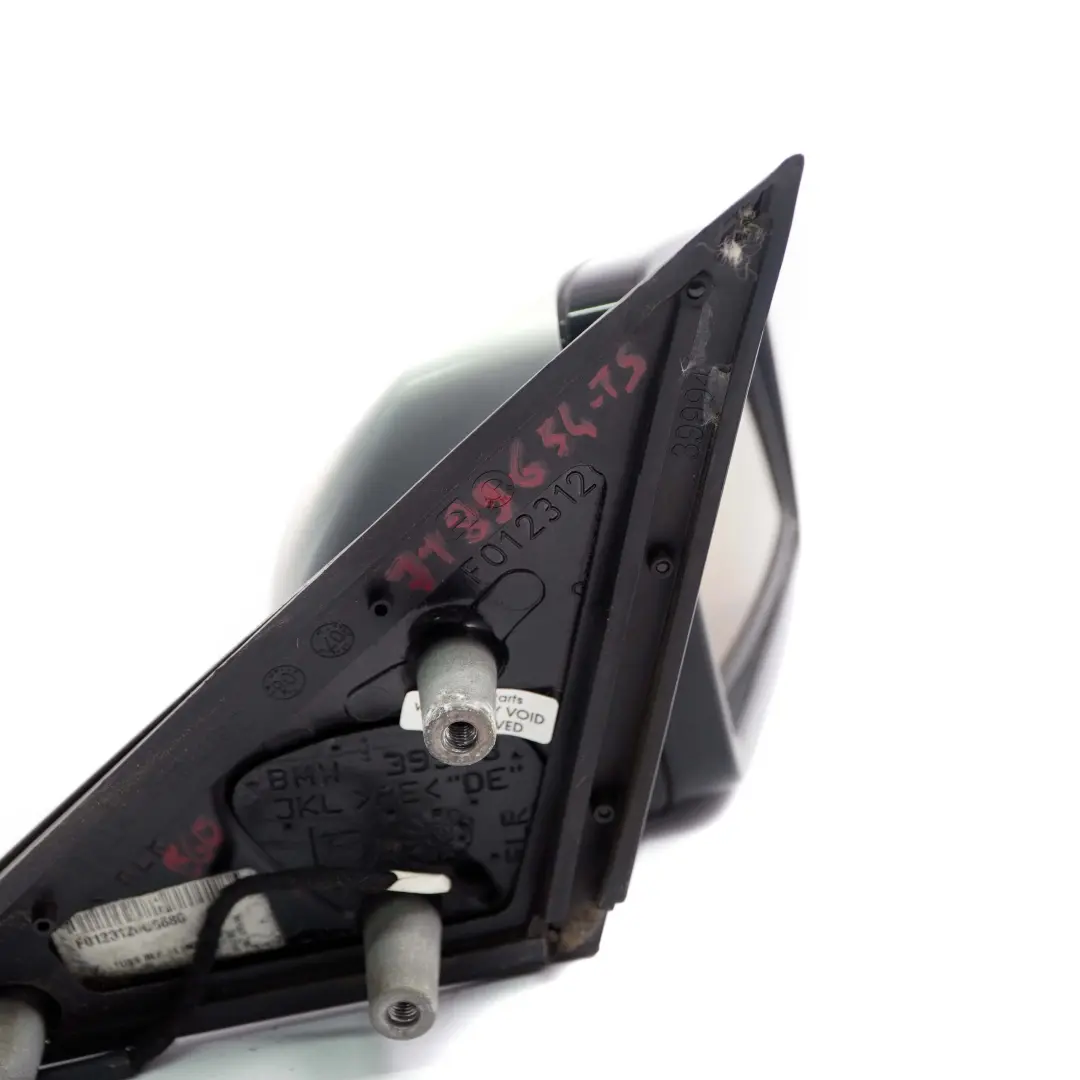 BMW E60 E61 LCI M Sport Right Wing Mirror O/S High Gloss Auto Dip Titansilber - SKU rhd-7189654-TS - Part number 7189654
