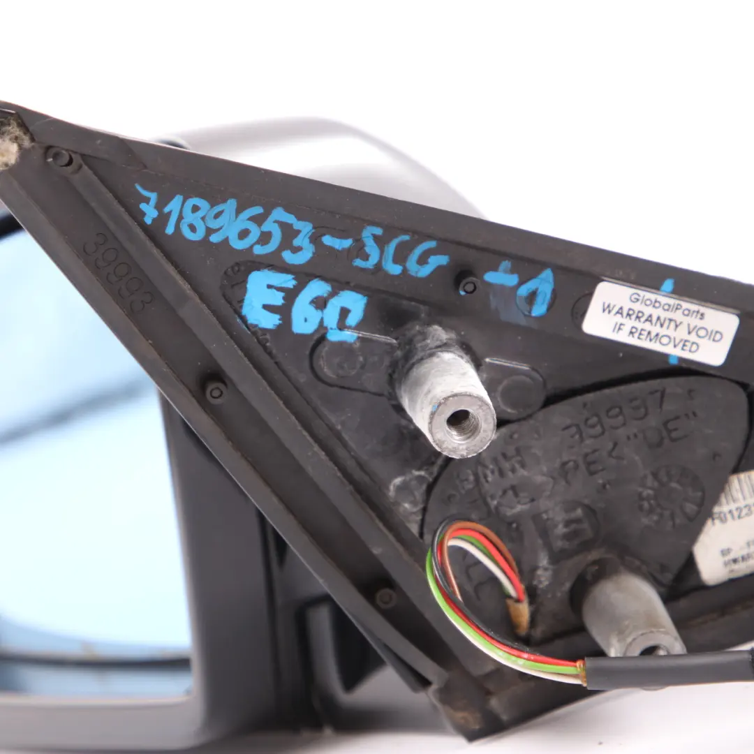  Wing Mirror BMW E60 LCI M Sport Left N/S Heated High Gloss Auto Dip Space Grey - SKU rhd-7189655-SCG - Part number 7189655