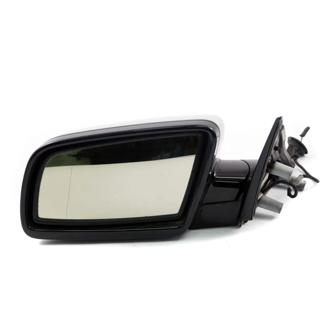 Left Wing Mirror N/S High Gloss Auto Dip Titansilber 354 to BMW E60 E61 LCI M Sport with Part number 7189655 BMW E60 E61 LCI M Sport Left Wing Mirror N/S High Gloss Auto Dip Titansilber 354 - SKU rhd-7189655-TS - Part number 7189655