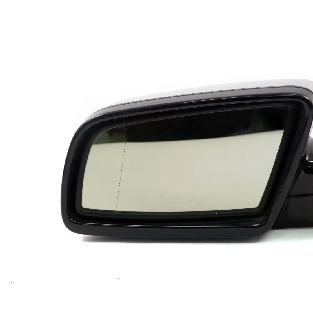 BMW E60 E61 LCI M Sport Left Wing Mirror N/S High Gloss Auto Dip Titansilber 354 - SKU rhd-7189655-TS - Part number 7189655