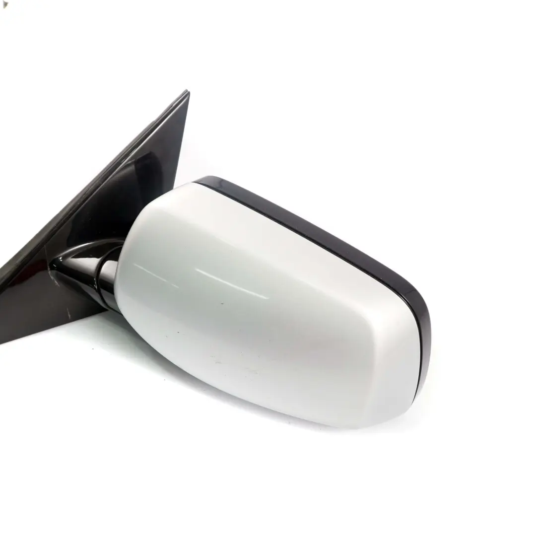BMW E60 E61 LCI M Sport Left Wing Mirror N/S High Gloss Auto Dip Titansilber 354 - SKU rhd-7189655-TS - Part number 7189655