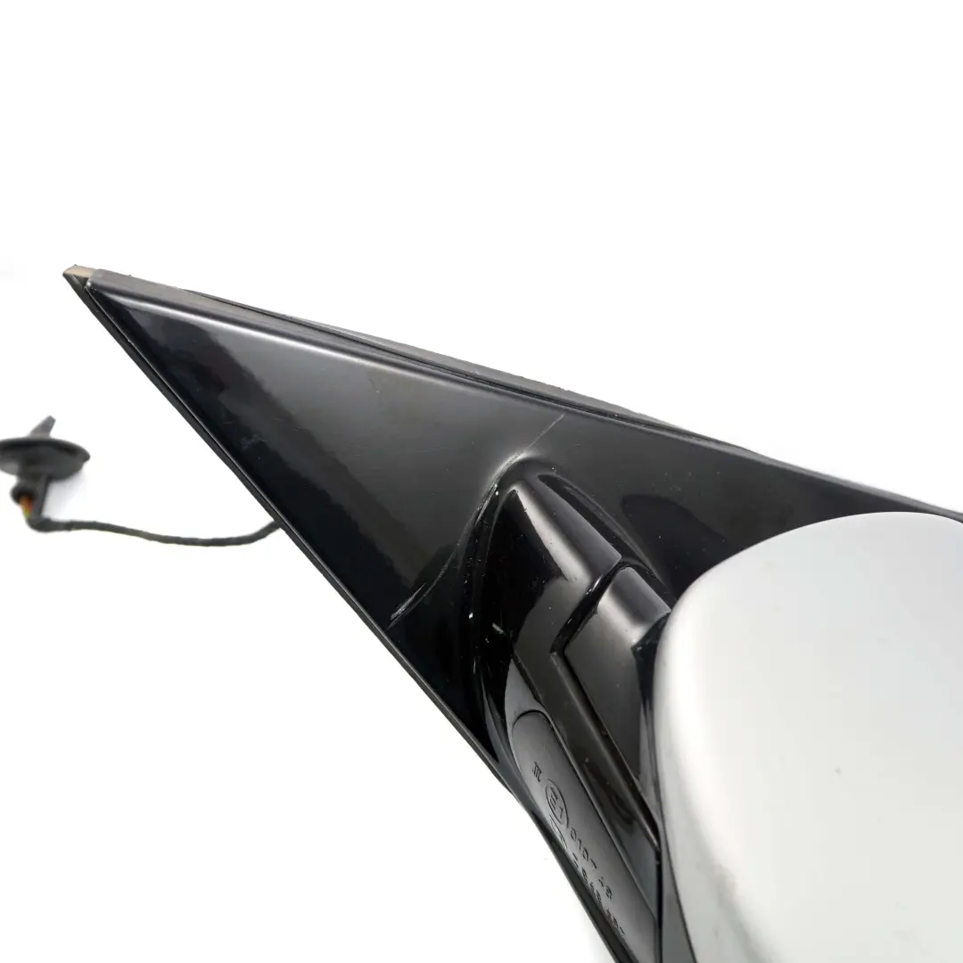 Left Wing Mirror N/S High Gloss Auto Dip Titansilber 354 to BMW E60 E61 LCI M Sport with Part number 7189655 BMW E60 E61 LCI M Sport Left Wing Mirror N/S High Gloss Auto Dip Titansilber 354 - SKU rhd-7189655-TS - Part number 7189655