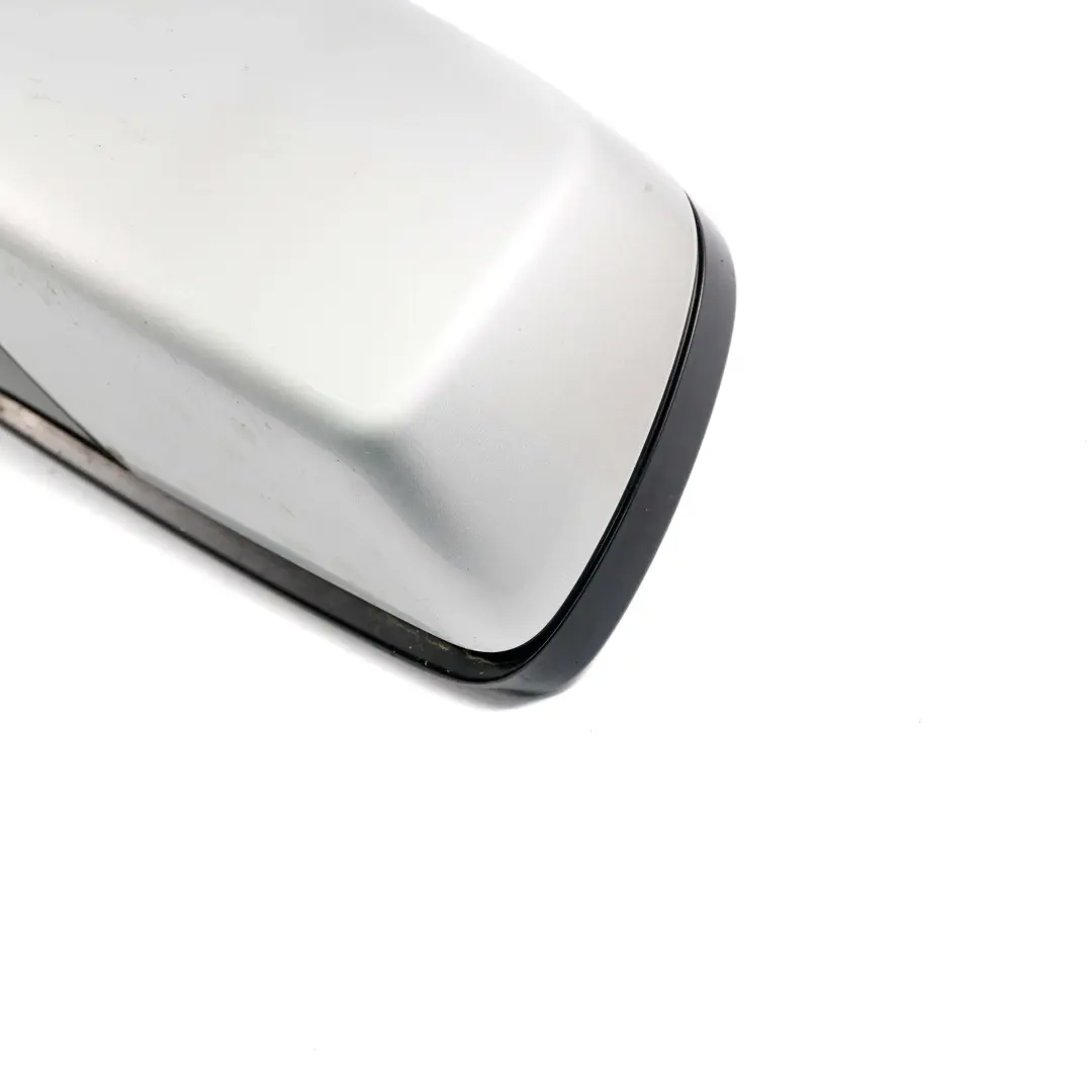 Left Wing Mirror N/S High Gloss Auto Dip Titansilber 354 to BMW E60 E61 LCI M Sport with Part number 7189655 BMW E60 E61 LCI M Sport Left Wing Mirror N/S High Gloss Auto Dip Titansilber 354 - SKU rhd-7189655-TS - Part number 7189655