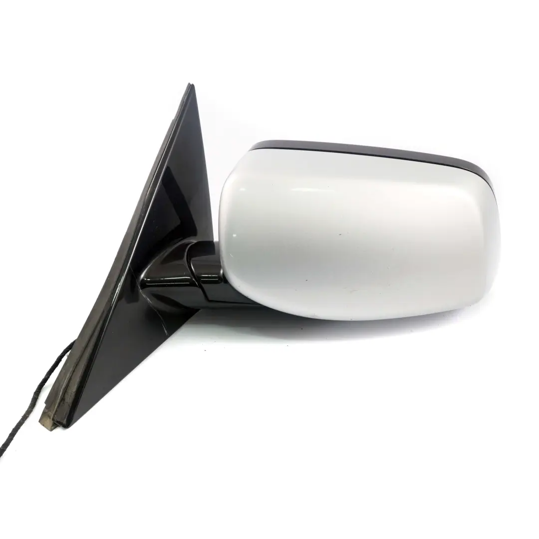 Left Wing Mirror N/S High Gloss Auto Dip Titansilber 354 to BMW E60 E61 LCI M Sport with Part number 7189655 BMW E60 E61 LCI M Sport Left Wing Mirror N/S High Gloss Auto Dip Titansilber 354 - SKU rhd-7189655-TS - Part number 7189655