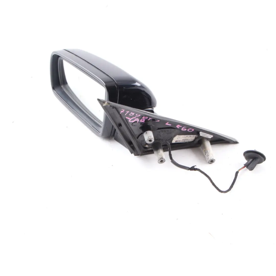 Wing Mirror BMW E60 E61 Auto Dip Heated Left N/S Carbon Black Metallic - 416 to with Part number 7189675 Wing Mirror BMW E60 E61 Auto Dip Heated Left N/S Carbon Black Metallic - 416 - SKU rhd-7189675-CAR - Part number 7189675