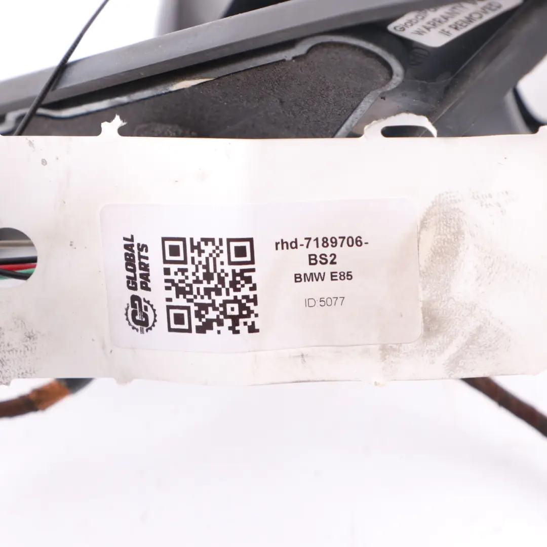  Wing Mirror BMW Z4 E85 E86 Heated Right O/S Black Sapphire Metallic 475 - SKU rhd-7189706-BS2 - Part number 7189706