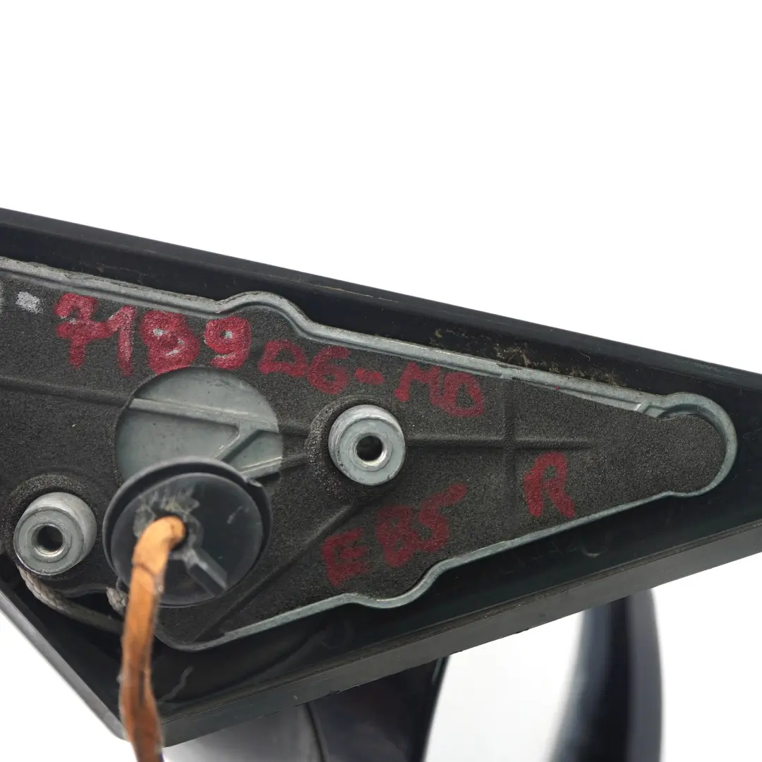 Wing Mirror Right O/S Heated Monacoblau Metallic Blue A35 to BMW Z4 E85 E86 with Part number 7189706 BMW Z4 E85 E86 Wing Mirror Right O/S Heated Monacoblau Metallic Blue A35 - SKU rhd-7189706-MB - Part number 7189706