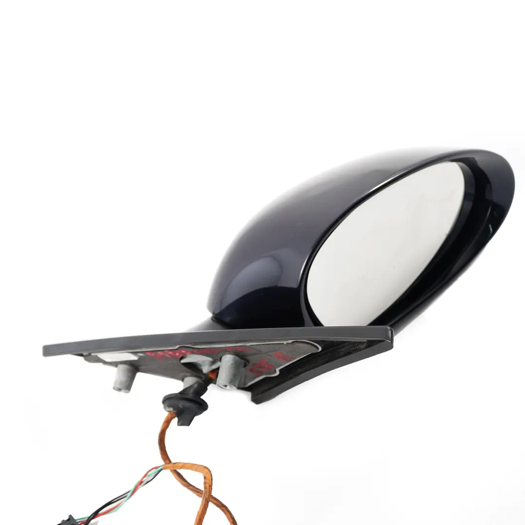 Wing Mirror Right O/S Heated Monacoblau Metallic Blue A35 to BMW Z4 E85 E86 with Part number 7189706 BMW Z4 E85 E86 Wing Mirror Right O/S Heated Monacoblau Metallic Blue A35 - SKU rhd-7189706-MB - Part number 7189706