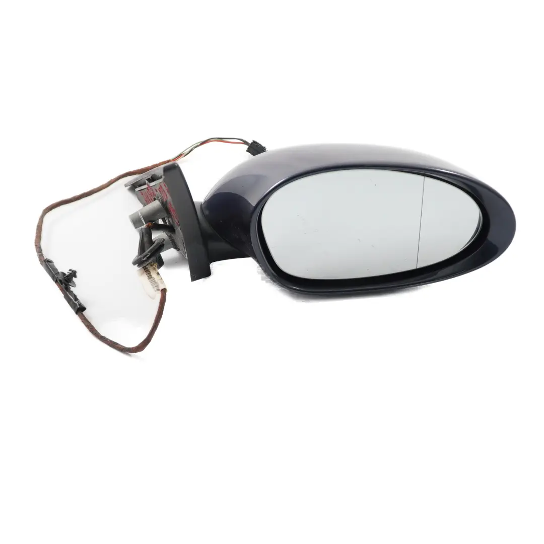 Wing Mirror Right O/S Heated Outside Toledoblau Metallic Blue 482 to BMW Z4 E85 with Part number 7189706 BMW Z4 E85 Wing Mirror Right O/S Heated Outside Toledoblau Metallic Blue 482 - SKU rhd-7189706-TDB - Part number 7189706