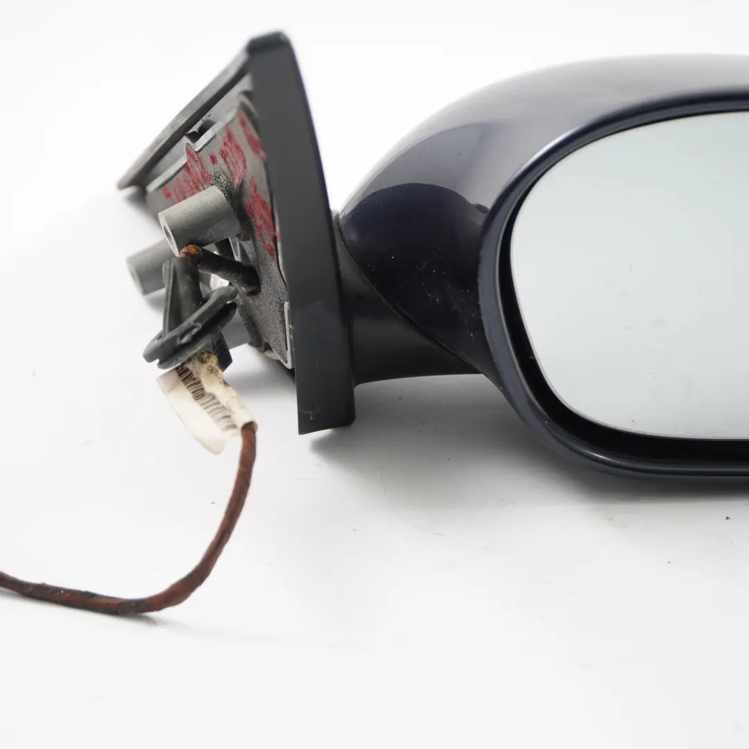 BMW Z4 E85 Wing Mirror Right O/S Heated Outside Toledoblau Metallic Blue 482 - SKU rhd-7189706-TDB - Part number 7189706