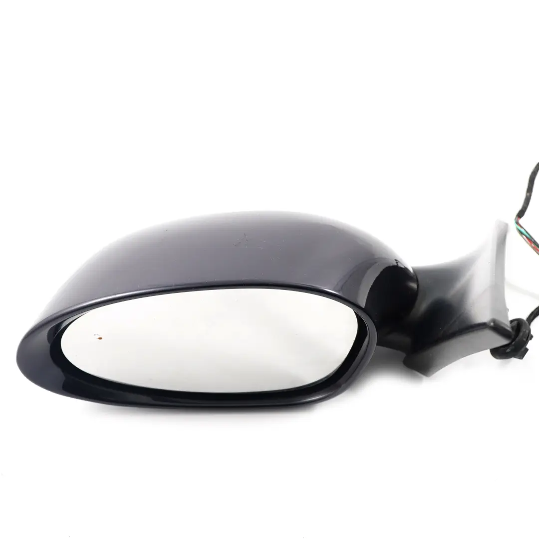 BMW Z4 Series E85 E86 Left Heated Wing Mirror N/S Monacoblau Metallic Blue - SKU rhd-7189707-MB - Part number 7189707