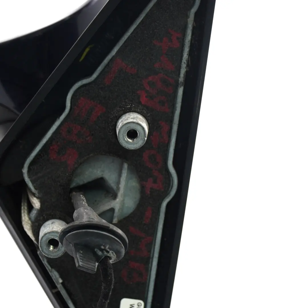 BMW Z4 Series E85 E86 Left Heated Wing Mirror N/S Monacoblau Metallic Blue - SKU rhd-7189707-MB - Part number 7189707