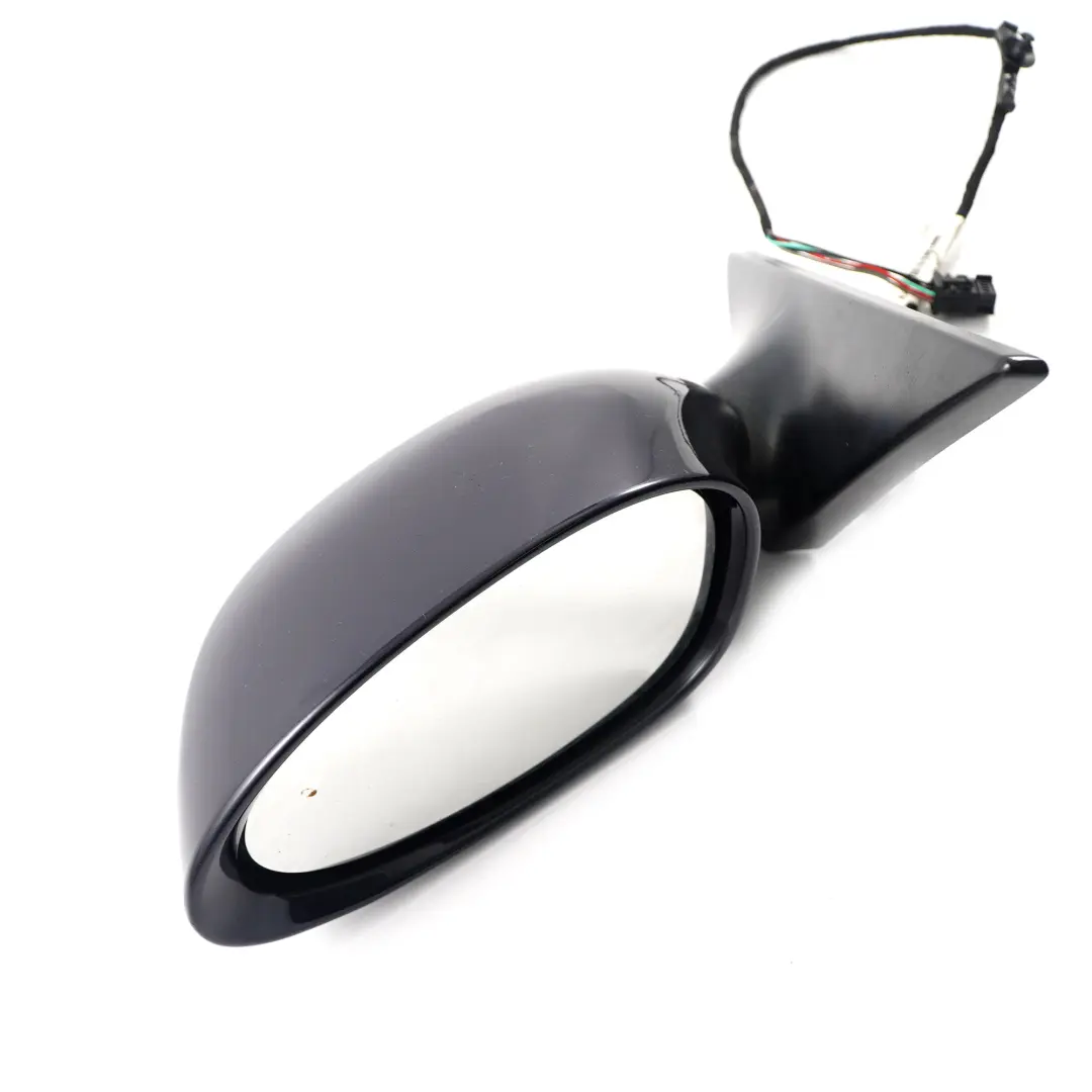 BMW Z4 Series E85 E86 Left Heated Wing Mirror N/S Monacoblau Metallic Blue - SKU rhd-7189707-MB - Part number 7189707
