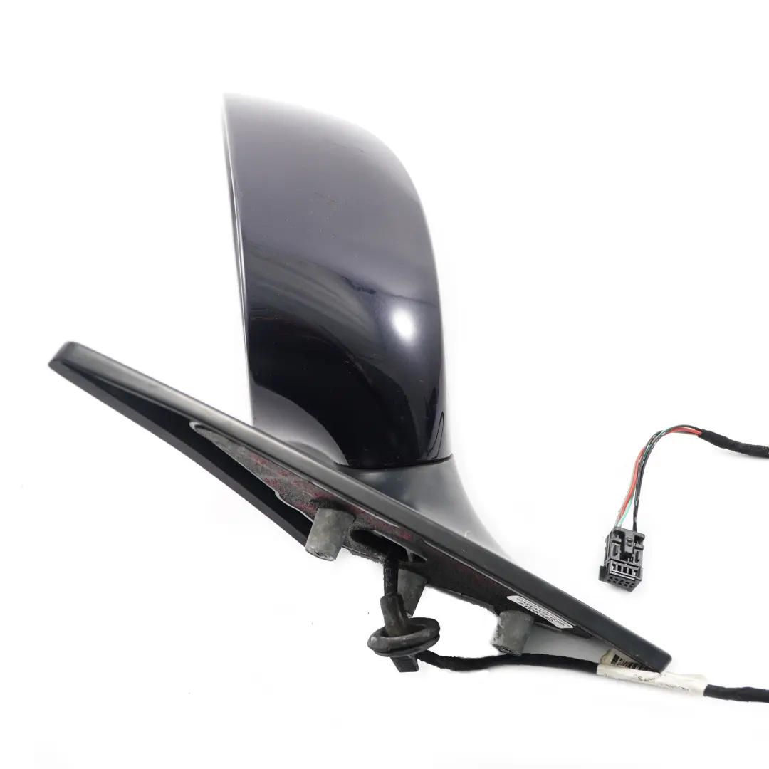 BMW Z4 Series E85 E86 Left Heated Wing Mirror N/S Monacoblau Metallic Blue - SKU rhd-7189707-MB - Part number 7189707