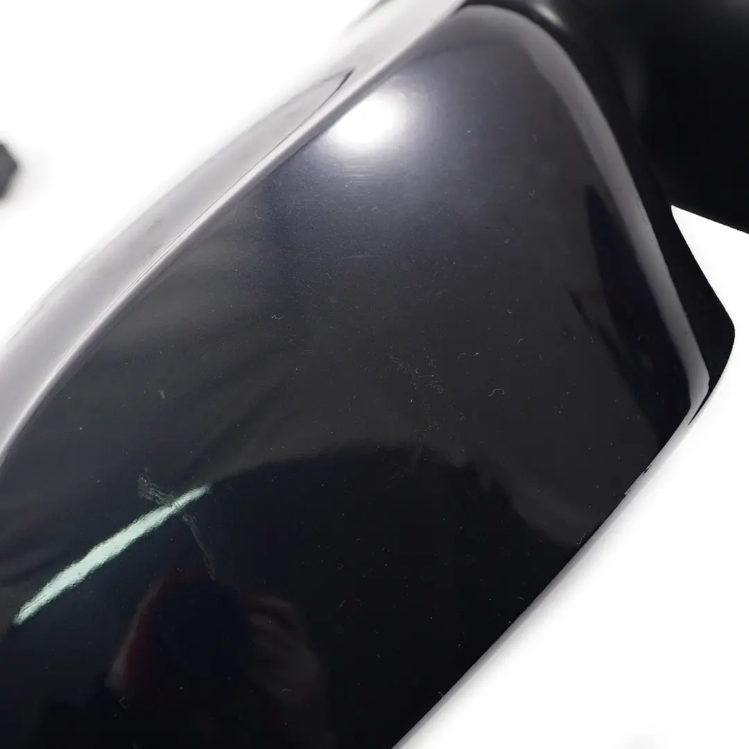BMW Z4 Series E85 E86 Left Heated Wing Mirror N/S Monacoblau Metallic Blue - SKU rhd-7189707-MB - Part number 7189707