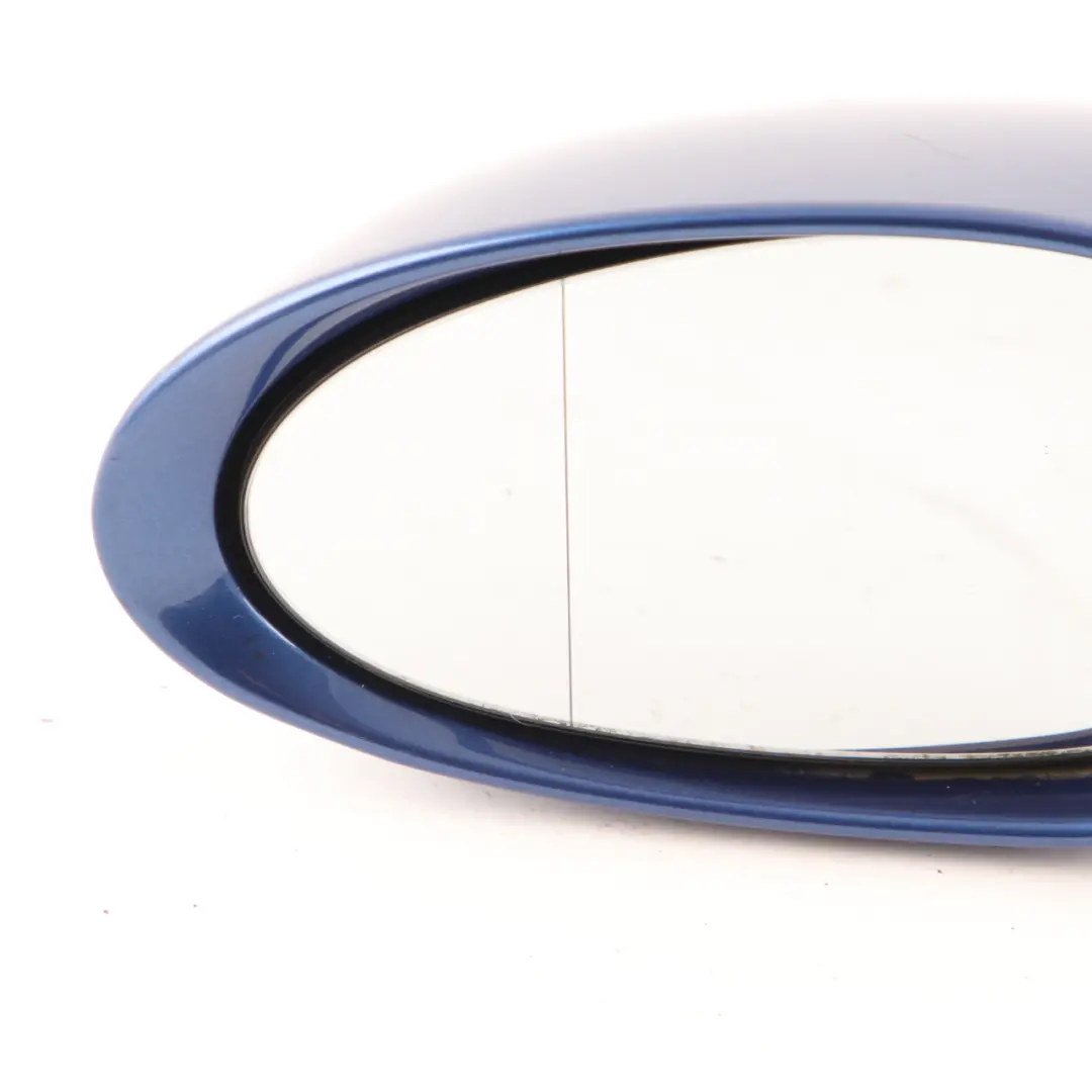 BMW Z4 E85 E86 Left Heated Wing Mirror N/S Montegoblau Montego Blue A51 - SKU rhd-7189707-MTB - Part number 7189707