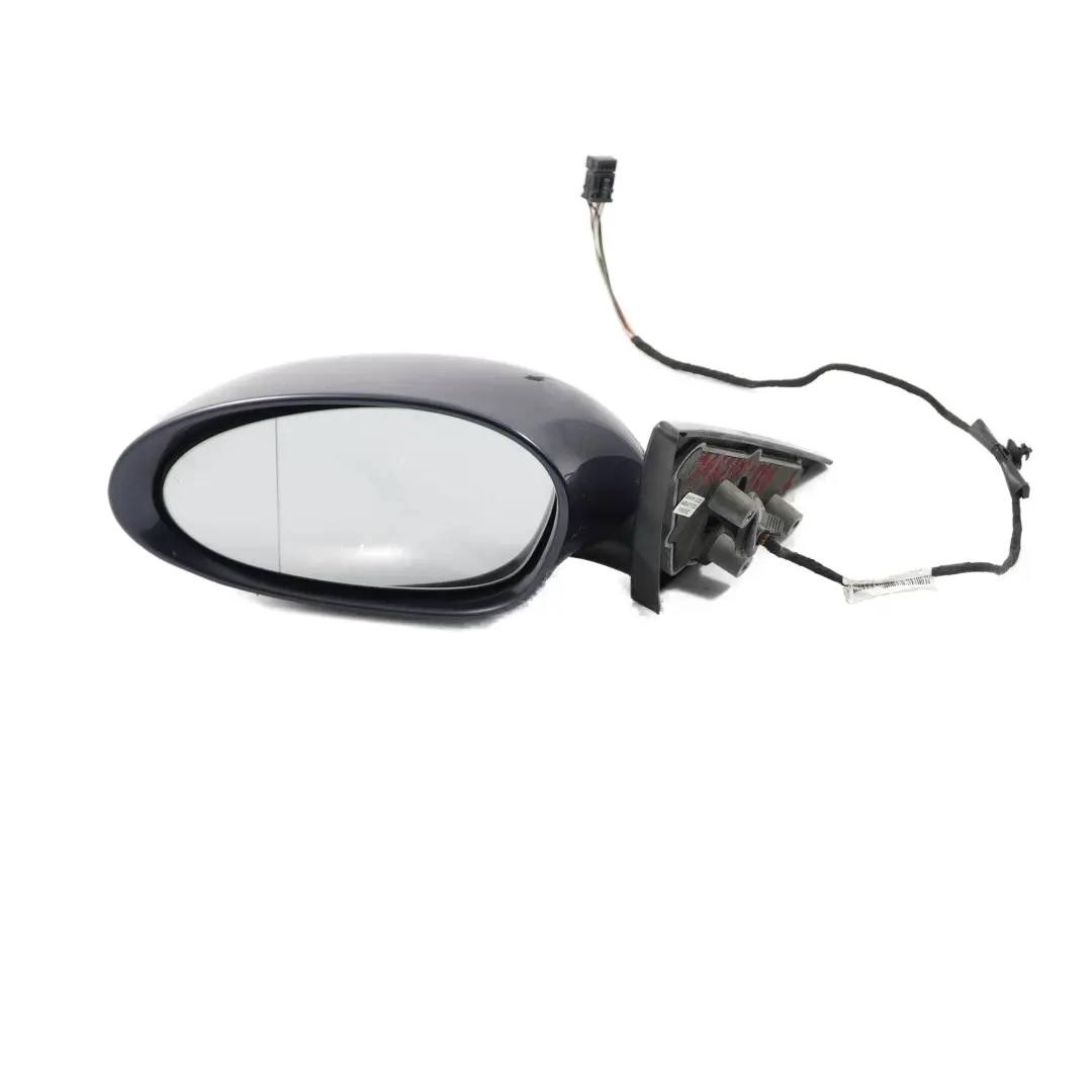 BMW Z4 E85 E86 Wing Mirror Left N/S Heated Toledoblau Metallic Blue 482 - SKU rhd-7189707-TDB - Part number 7189707