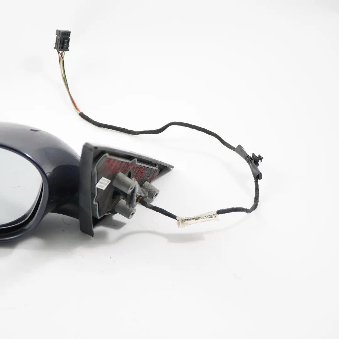 BMW Z4 E85 E86 Wing Mirror Left N/S Heated Toledoblau Metallic Blue 482 - SKU rhd-7189707-TDB - Part number 7189707