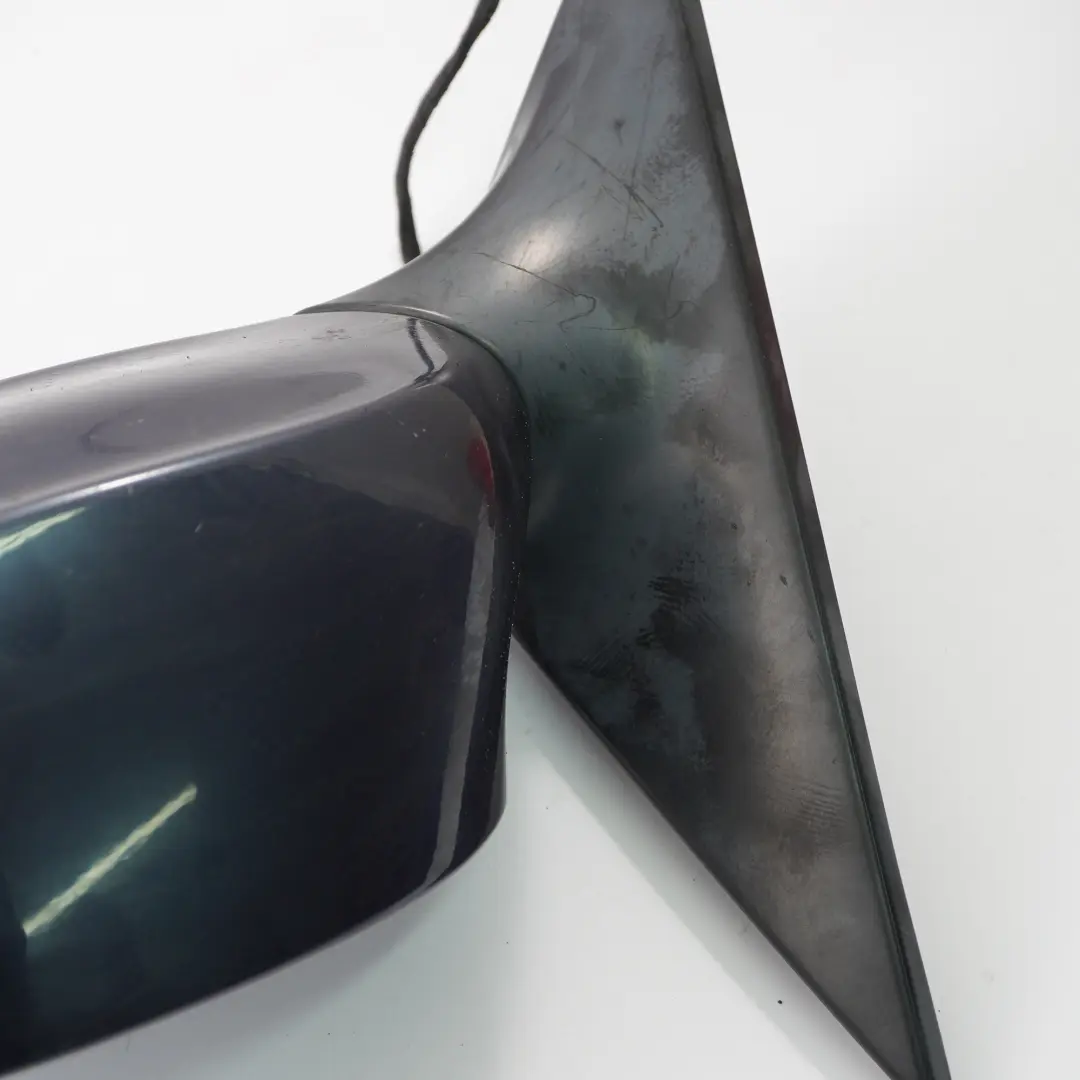 BMW Z4 E85 E86 Wing Mirror Left N/S Heated Toledoblau Metallic Blue 482 - SKU rhd-7189707-TDB - Part number 7189707