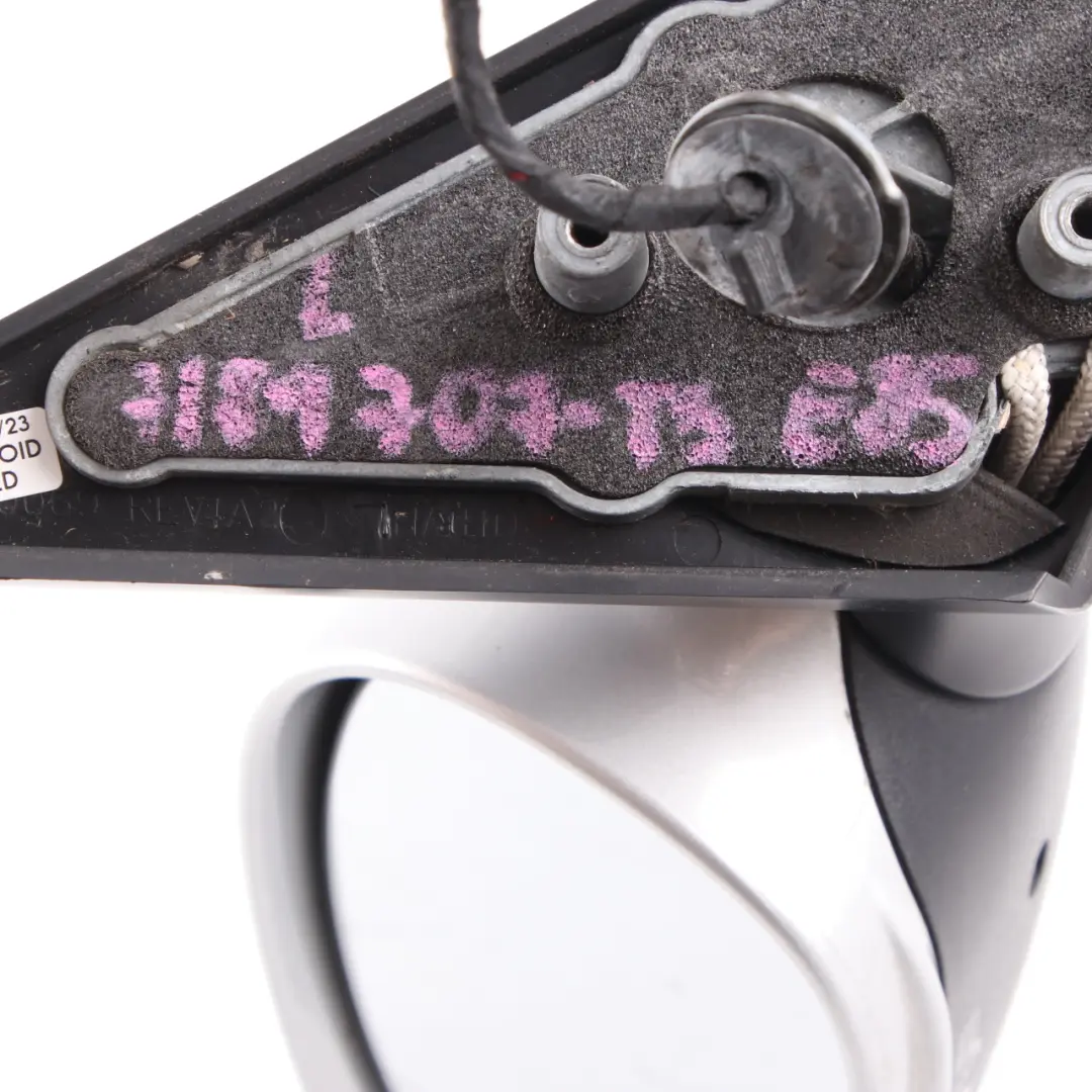 Wing Mirror BMW Z4 Series E85 E86 Heated Left N/S Titansilber Metallic Silver to with Part number 7189707 Wing Mirror BMW Z4 Series E85 E86 Heated Left N/S Titansilber Metallic Silver - SKU rhd-7189707-TS - Part number 7189707