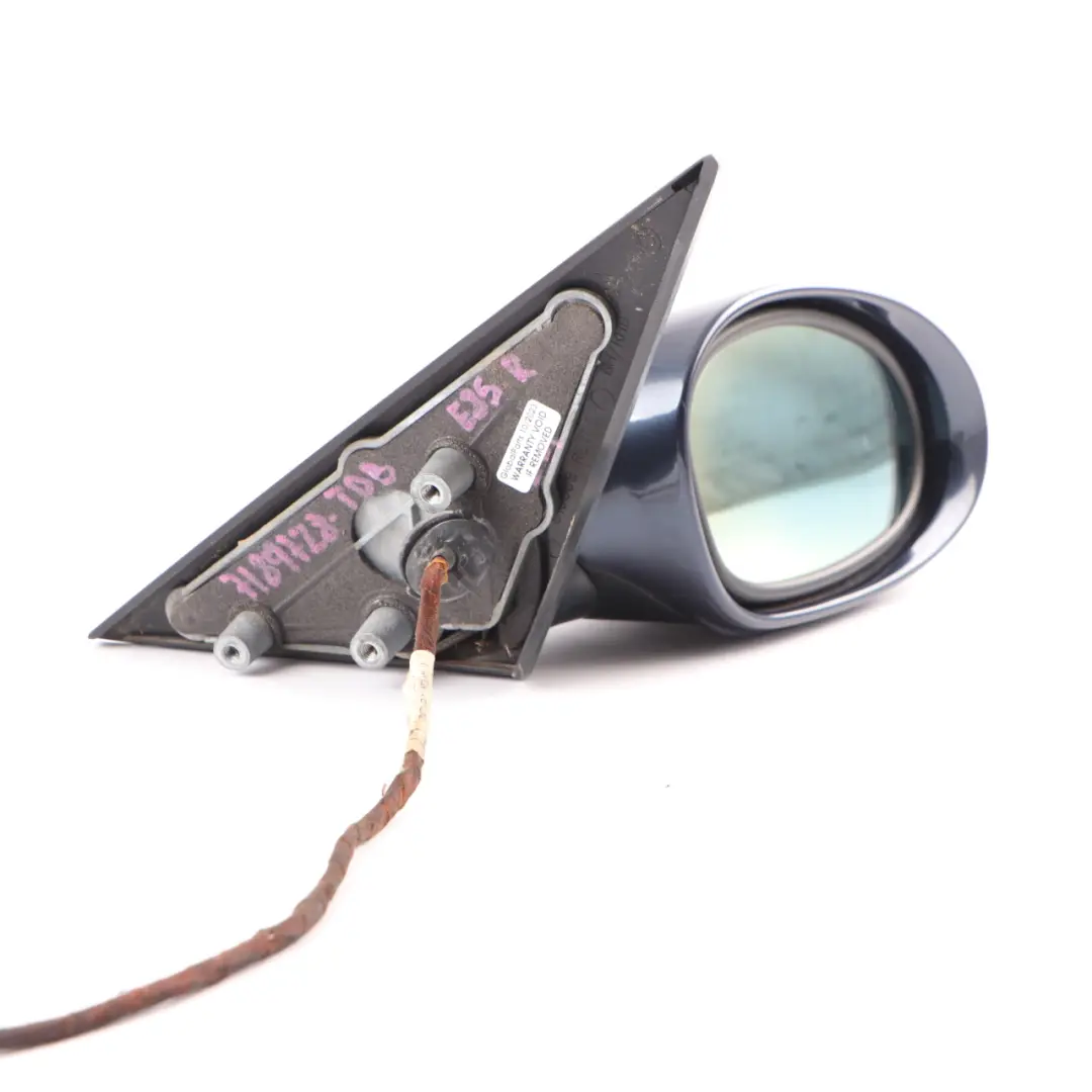 BMW Z4 E85 Wing Mirror Heated Auto Dip Door Right O/S Toledoblau Metallic - 482 - SKU rhd-7189728-TDB - Part number 7189728