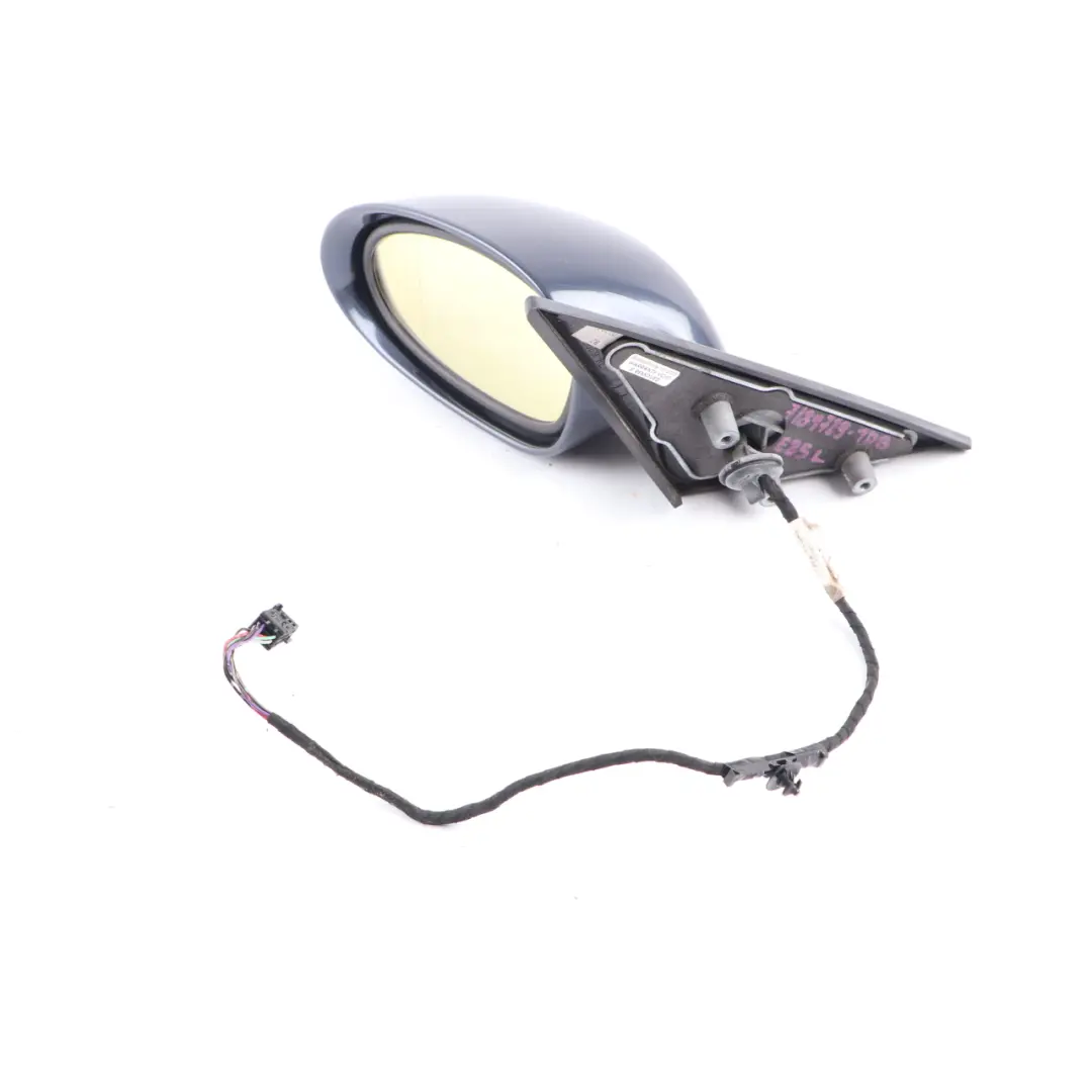 BMW Z4 E85 Wing Mirror Heated Auto Dip Door Left N/S Toledoblau Metallic - 482 - SKU rhd-7189729-TDB - Part number 7189729