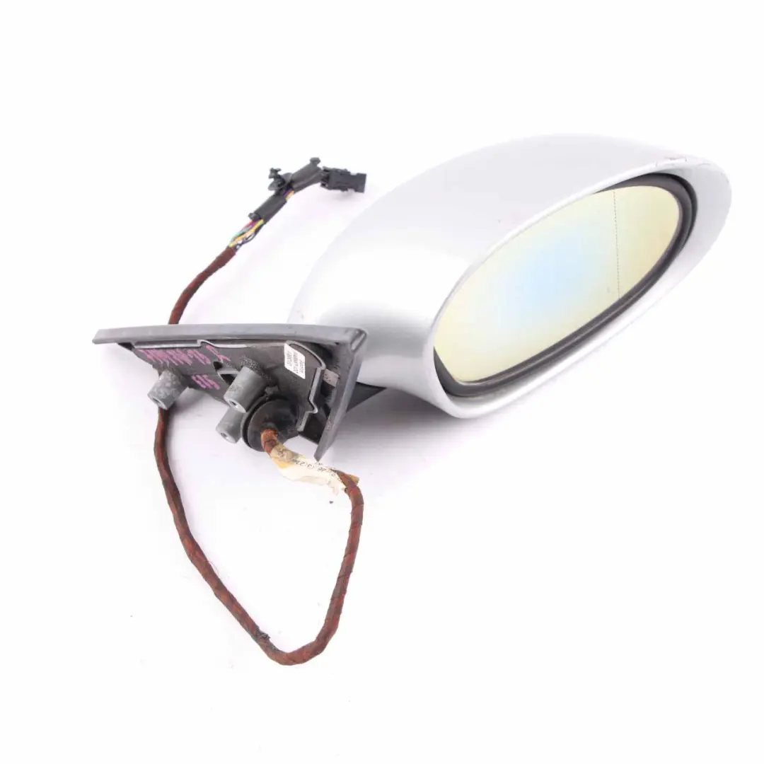 Wing Mirror Right Auto Dip Power Fold O/S Titansilber Titanium Silver to BMW Z4 E85 with Part number 7189740 BMW Z4 E85 Wing Mirror Right Auto Dip Power Fold O/S Titansilber Titanium Silver - SKU rhd-7189740-TS - Part number 7189740