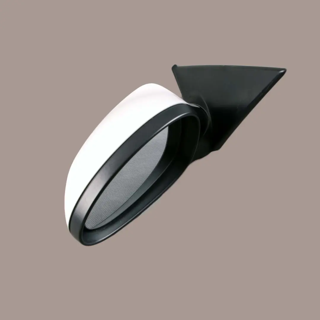 Left Heated Passenger Wing Mirror N/S Alpinweiss White 300 to BMW 1 Series E87 with Part number 7189851 BMW 1 Series E87 Left Heated Passenger Wing Mirror N/S Alpinweiss White 300 - SKU rhd-7189851-AW - Part number 7189851