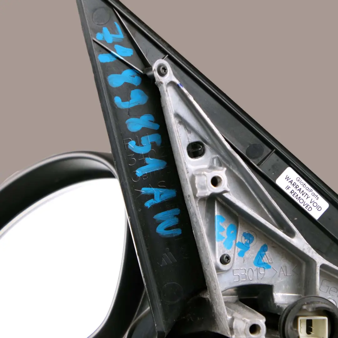 Left Heated Passenger Wing Mirror N/S Alpinweiss White 300 to BMW 1 Series E87 with Part number 7189851 BMW 1 Series E87 Left Heated Passenger Wing Mirror N/S Alpinweiss White 300 - SKU rhd-7189851-AW - Part number 7189851