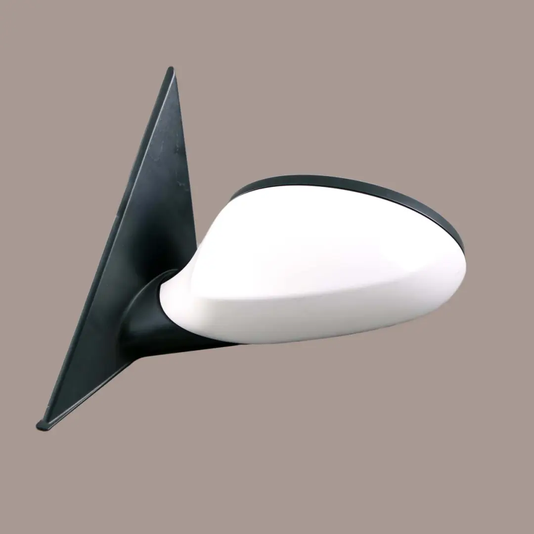 Left Heated Passenger Wing Mirror N/S Alpinweiss White 300 to BMW 1 Series E87 with Part number 7189851 BMW 1 Series E87 Left Heated Passenger Wing Mirror N/S Alpinweiss White 300 - SKU rhd-7189851-AW - Part number 7189851