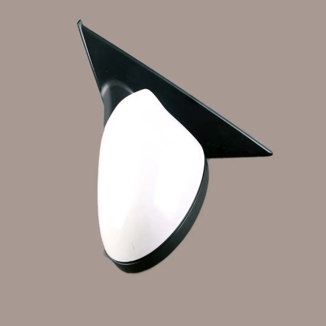 Left Heated Passenger Wing Mirror N/S Alpinweiss White 300 to BMW 1 Series E87 with Part number 7189851 BMW 1 Series E87 Left Heated Passenger Wing Mirror N/S Alpinweiss White 300 - SKU rhd-7189851-AW - Part number 7189851