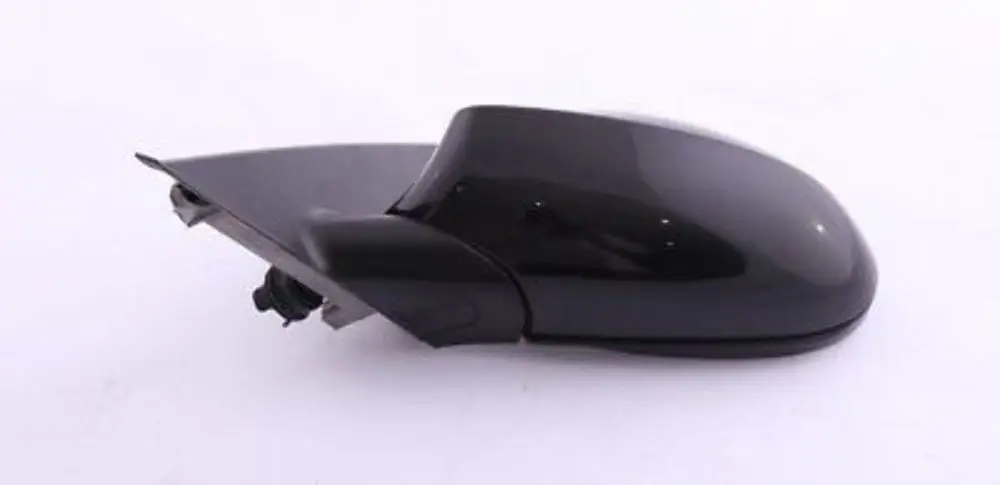 BMW E87 Left Wing Mirror 3 Pins N/S Black Sapphire Metallic 475 7189851 - SKU rhd-7189851-BS - Part number 7189851-BS