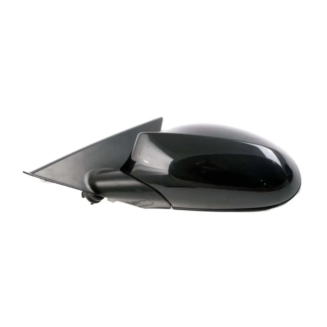 BMW 1 Series 1 E87 Heated Left Door Wing Mirror N/S Black Sapphire Metallic 475 - SKU rhd-7189851-BS1 - Part number 7189851