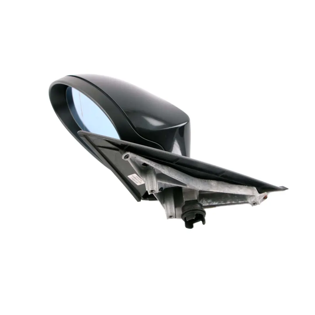 BMW 1 Series 1 E87 Heated Left Door Wing Mirror N/S Black Sapphire Metallic 475 - SKU rhd-7189851-BS1 - Part number 7189851