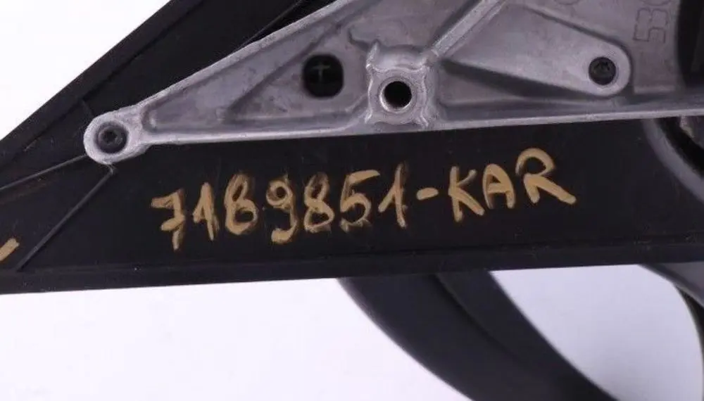 Heated Left Wing Mirror N/S 5 Pins Karmesinrot Crimson Red A61 to BMW 1 Series E87 with Part number 7189851 BMW 1 Series E87 Heated Left Wing Mirror N/S 5 Pins Karmesinrot Crimson Red A61 - SKU rhd-7189851-KAR - Part number 7189851