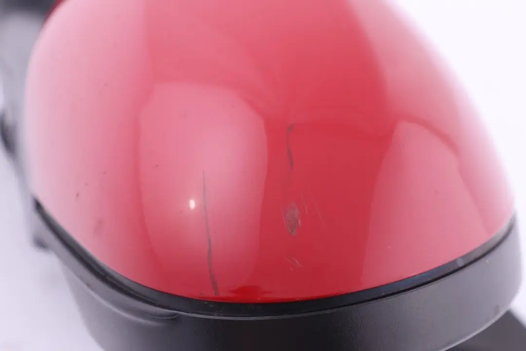 BMW 1 Series E87 Heated Left Wing Mirror N/S 5 Pins Karmesinrot Crimson Red A61 - SKU rhd-7189851-KAR - Part number 7189851