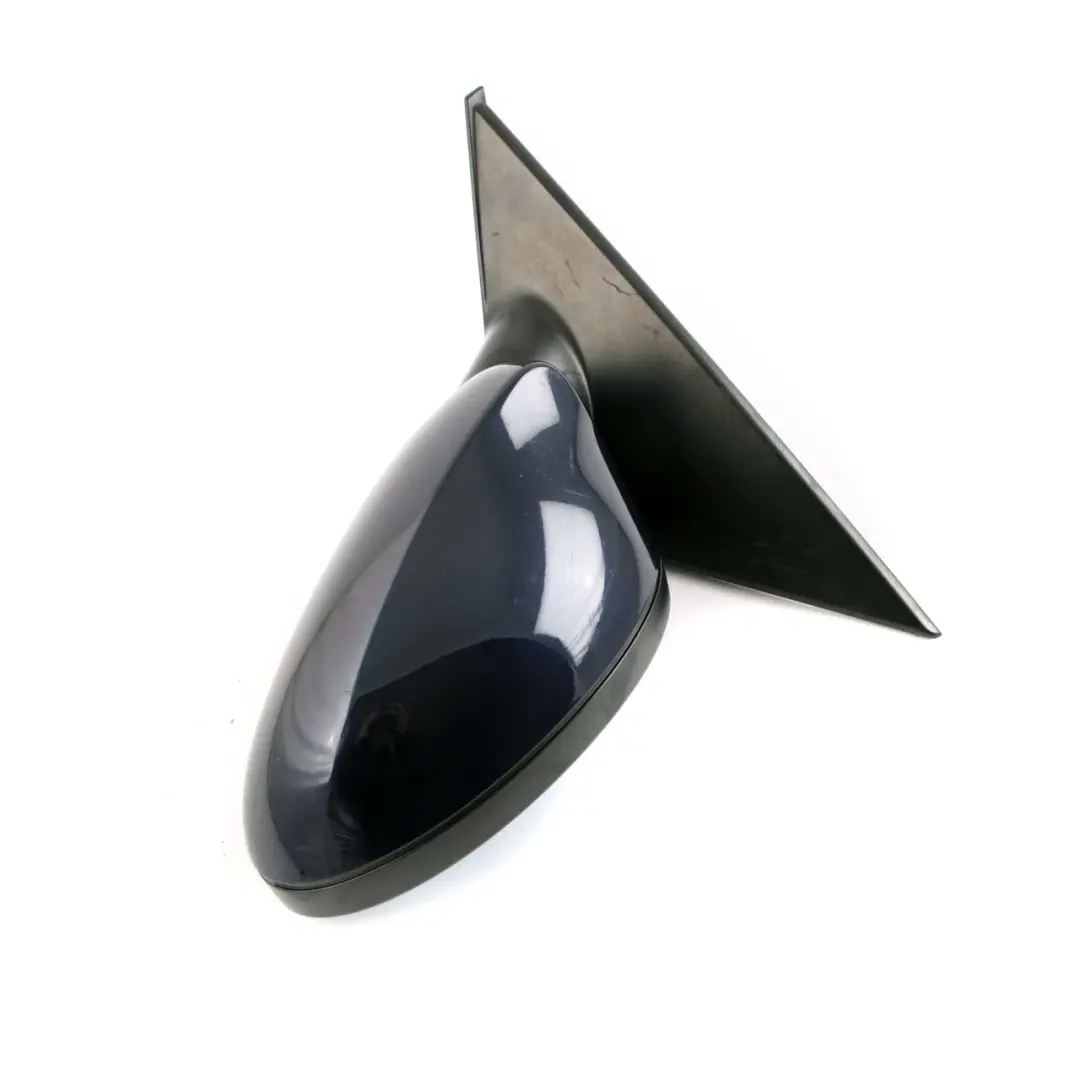 BMW 1 Series 2 E87 Left Wing Mirror N/S Outside Monacoblau Blue Metallic A35 - SKU rhd-7189851-MB2 - Part number 7189851