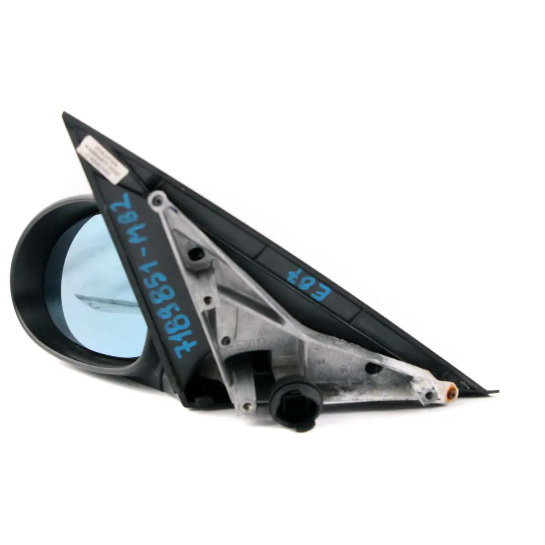 BMW 1 Series 2 E87 Left Wing Mirror N/S Outside Monacoblau Blue Metallic A35 - SKU rhd-7189851-MB2 - Part number 7189851