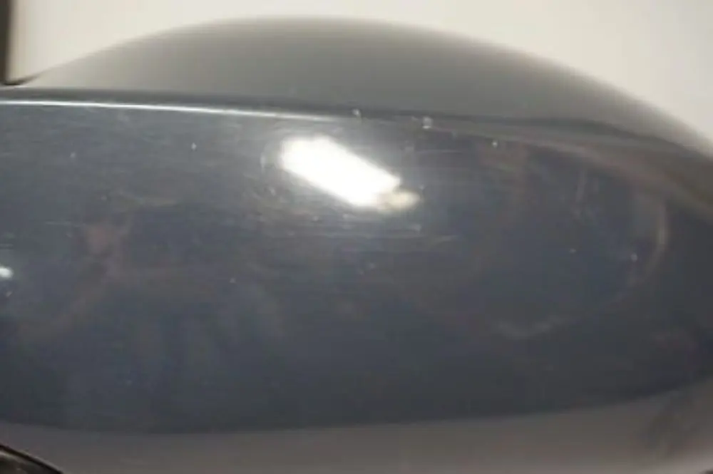 BMW 1 Series E87 Heated Left Wing Mirror N/S Nautikblau Nautic Blue A21 - SKU rhd-7189851-NB - Part number 7189851
