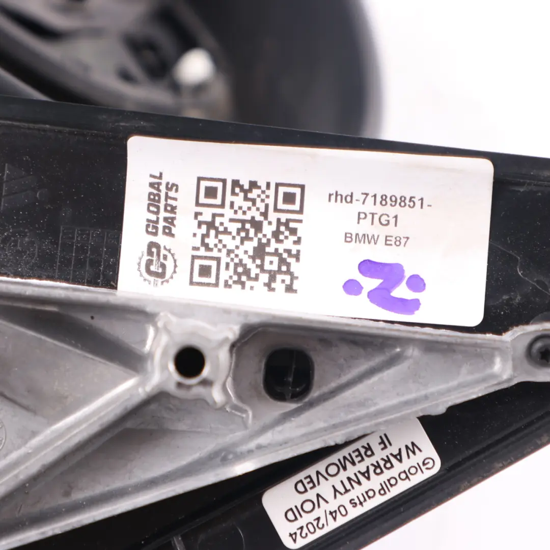 Heated Left Wing Mirror N/S Patagoniagruen Green Metallic A71 to BMW E87 with Part number 7189851 BMW E87 Heated Left Wing Mirror N/S Patagoniagruen Green Metallic A71 - SKU rhd-7189851-PTG1 - Part number 7189851