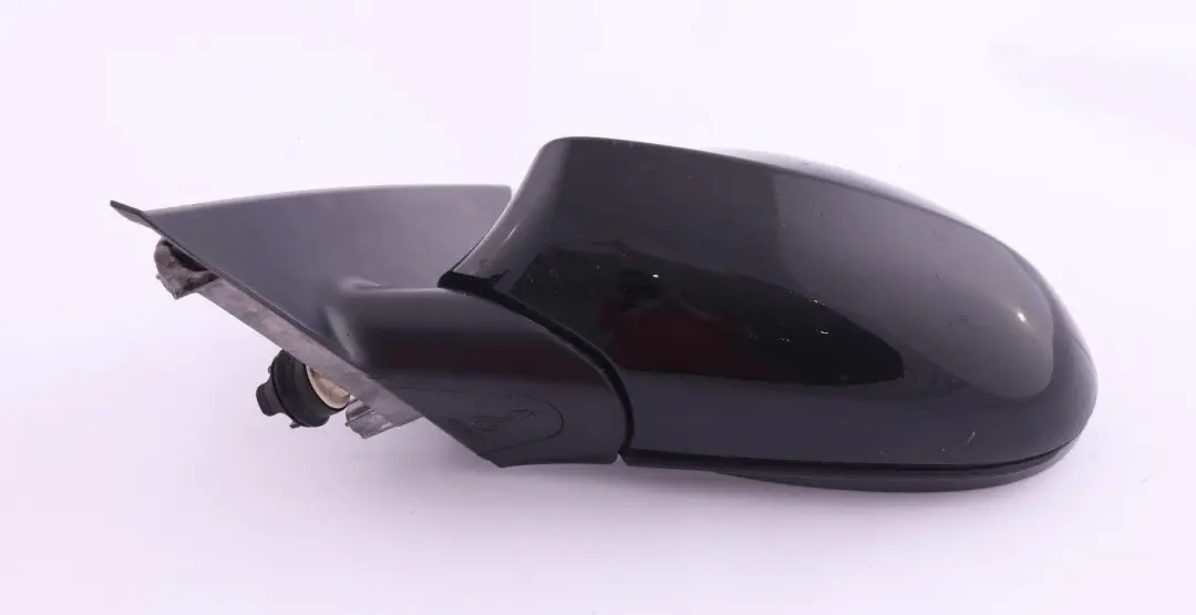 BMW 1 Series 4 E87 Heated Passenger Side Left Wing Mirror N/S Schwarz 2 Black - SKU rhd-7189851-SCH4 - Part number 7189851