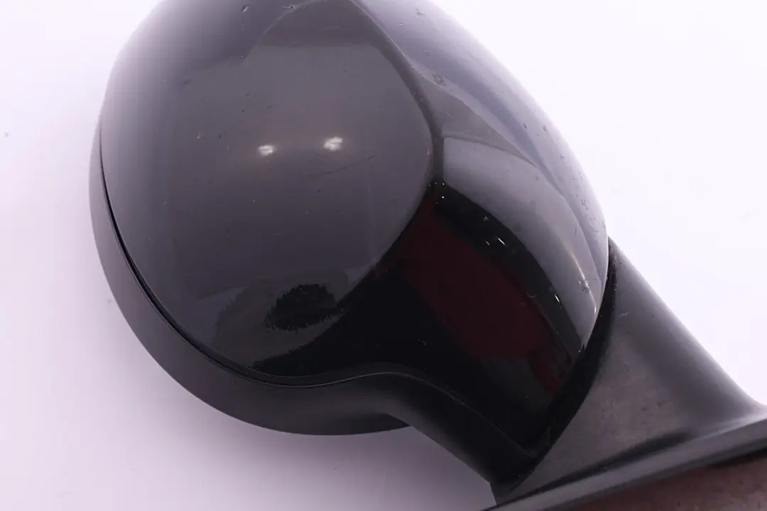 BMW 1 Series 4 E87 Heated Passenger Side Left Wing Mirror N/S Schwarz 2 Black - SKU rhd-7189851-SCH4 - Part number 7189851