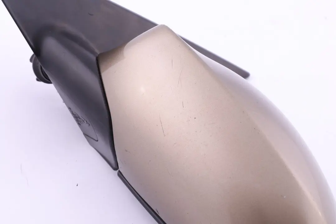 Left Wing Mirror N/S 3 Pin Sonora Beige Gold Metallic - A23 to BMW 1 Series E87 with Part number 7189851 BMW 1 Series E87 Left Wing Mirror N/S 3 Pin Sonora Beige Gold Metallic - A23 - SKU rhd-7189851-SON - Part number 7189851