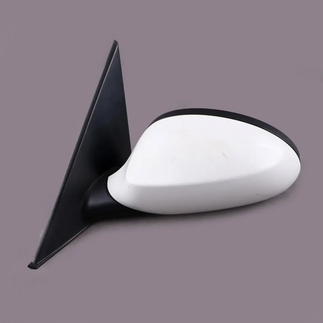 Outside Heated Left Wing Mirror N/S White 5 Pin to BMW 1 Series E87 with Part number 7189851 BMW 1 Series E87 Outside Heated Left Wing Mirror N/S White 5 Pin - SKU rhd-7189851-WHI - Part number 7189851