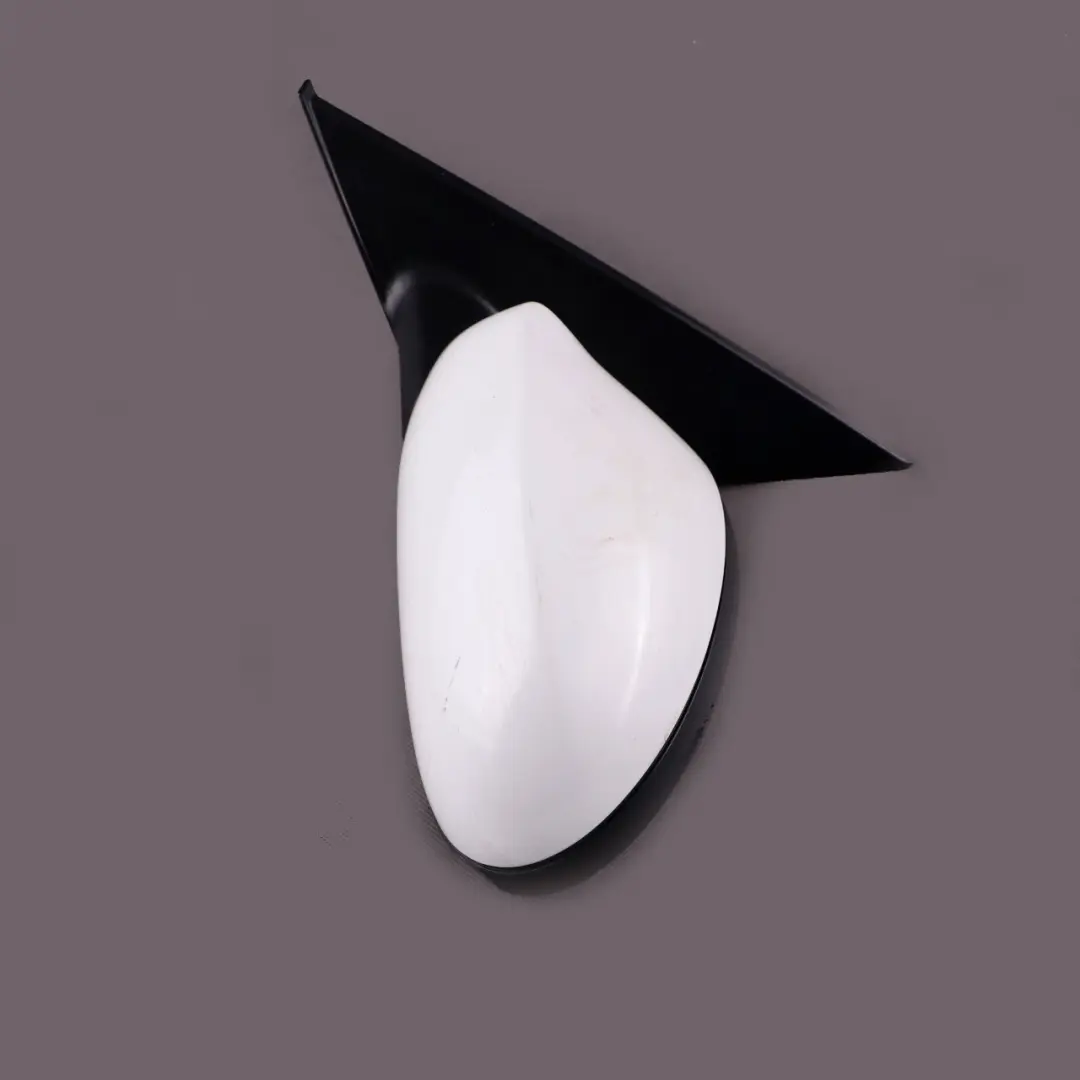 Outside Heated Left Wing Mirror N/S White 5 Pin to BMW 1 Series E87 with Part number 7189851 BMW 1 Series E87 Outside Heated Left Wing Mirror N/S White 5 Pin - SKU rhd-7189851-WHI - Part number 7189851