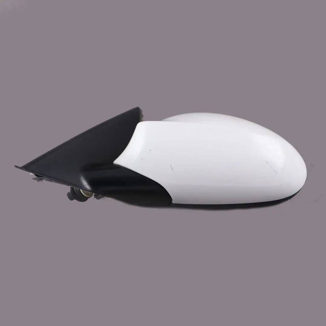 BMW 1 Series E87 Outside Heated Left Wing Mirror N/S White 5 Pin - SKU rhd-7189851-WHI - Part number 7189851