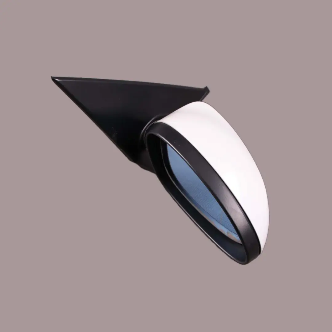 BMW 1 Series E87 Heated Right Wing Mirror O/S 5 Pin Alpinweiss Alpine White 300 - SKU rhd-7189852-AW1 - Part number 7189852