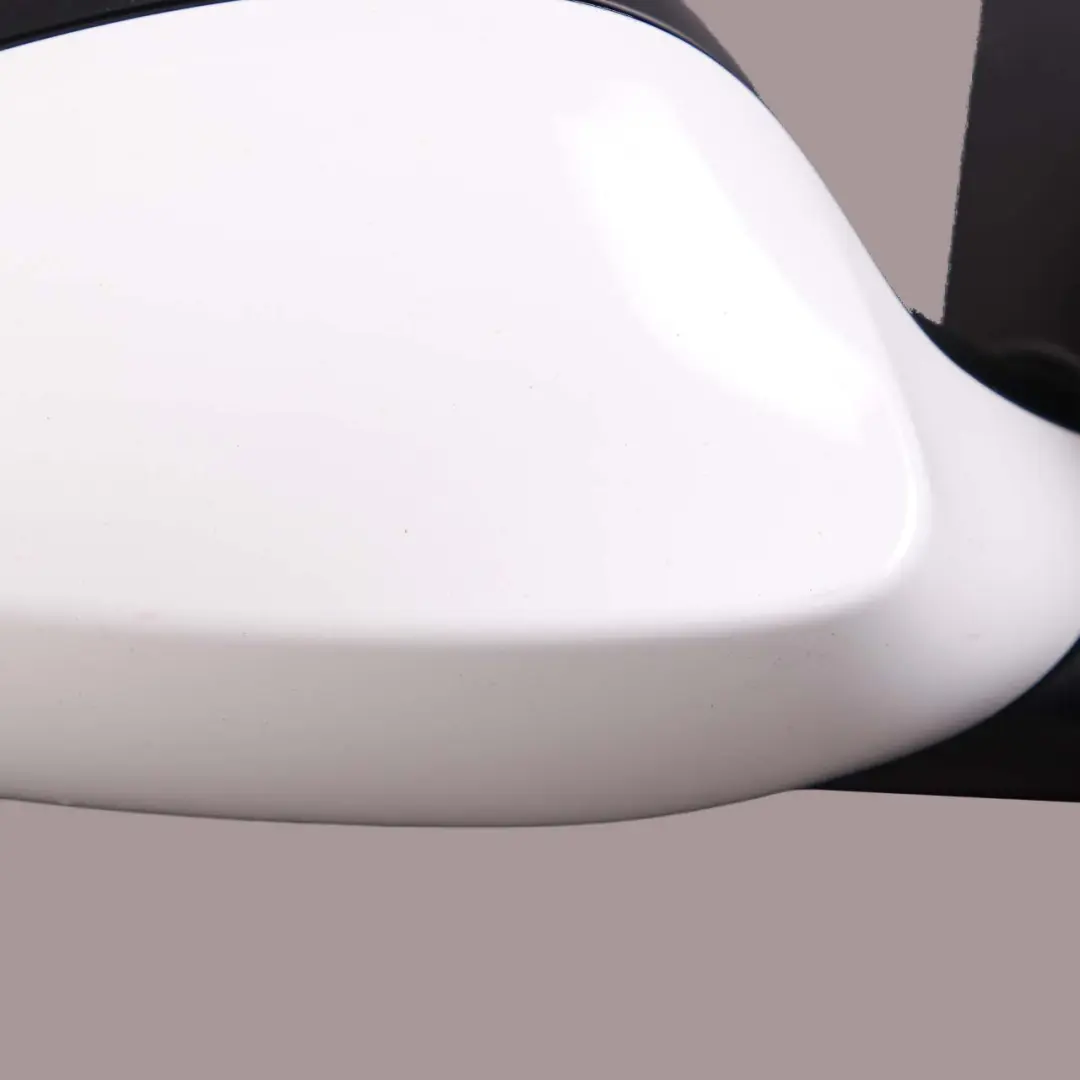 BMW 1 Series E87 Heated Right Wing Mirror O/S 5 Pin Alpinweiss Alpine White 300 - SKU rhd-7189852-AW1 - Part number 7189852