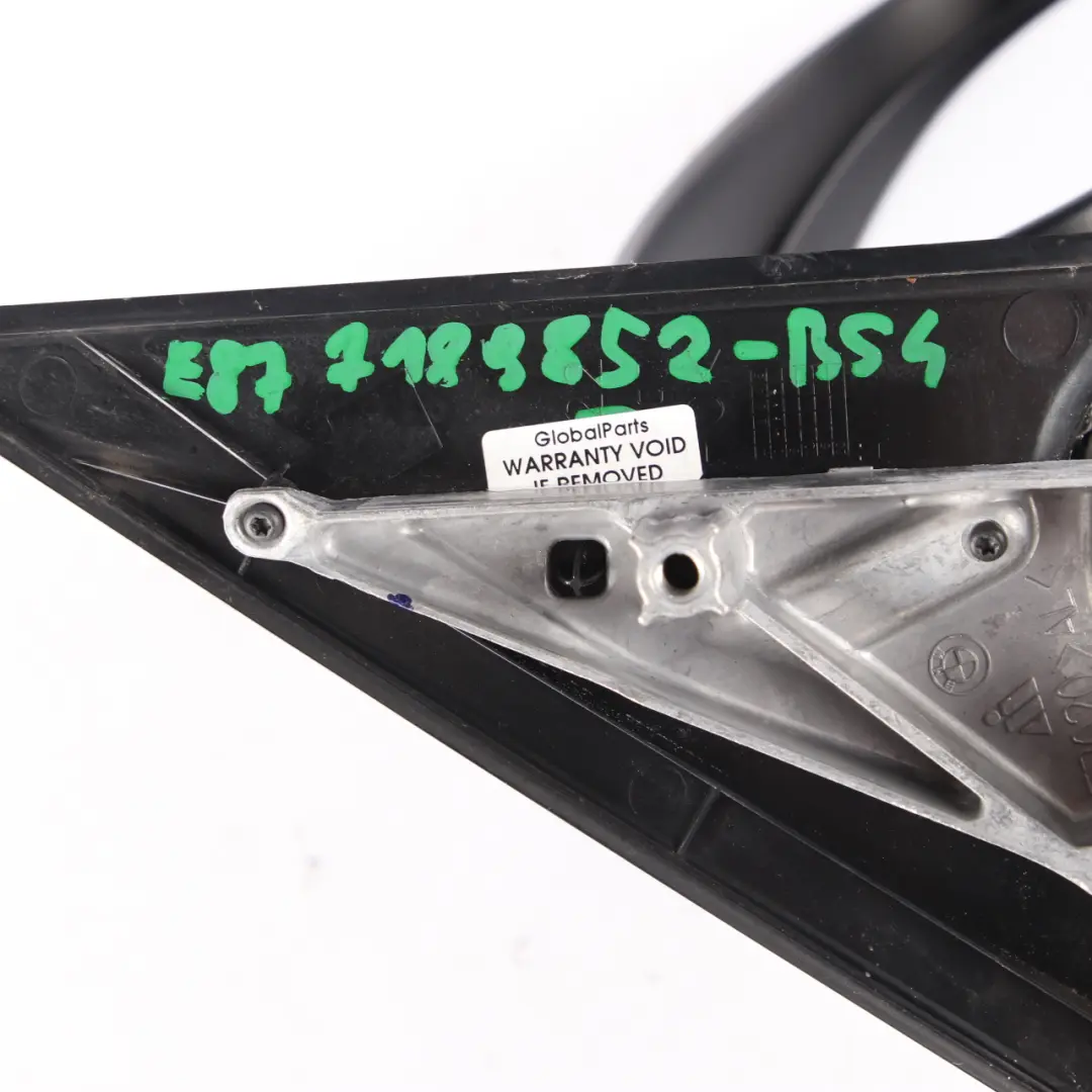 BMW E87 Right Side Wing Mirror 5 Pins O/S Black Sapphire Metallic 475 - SKU rhd-7189852-BS4 - Part number 7189852