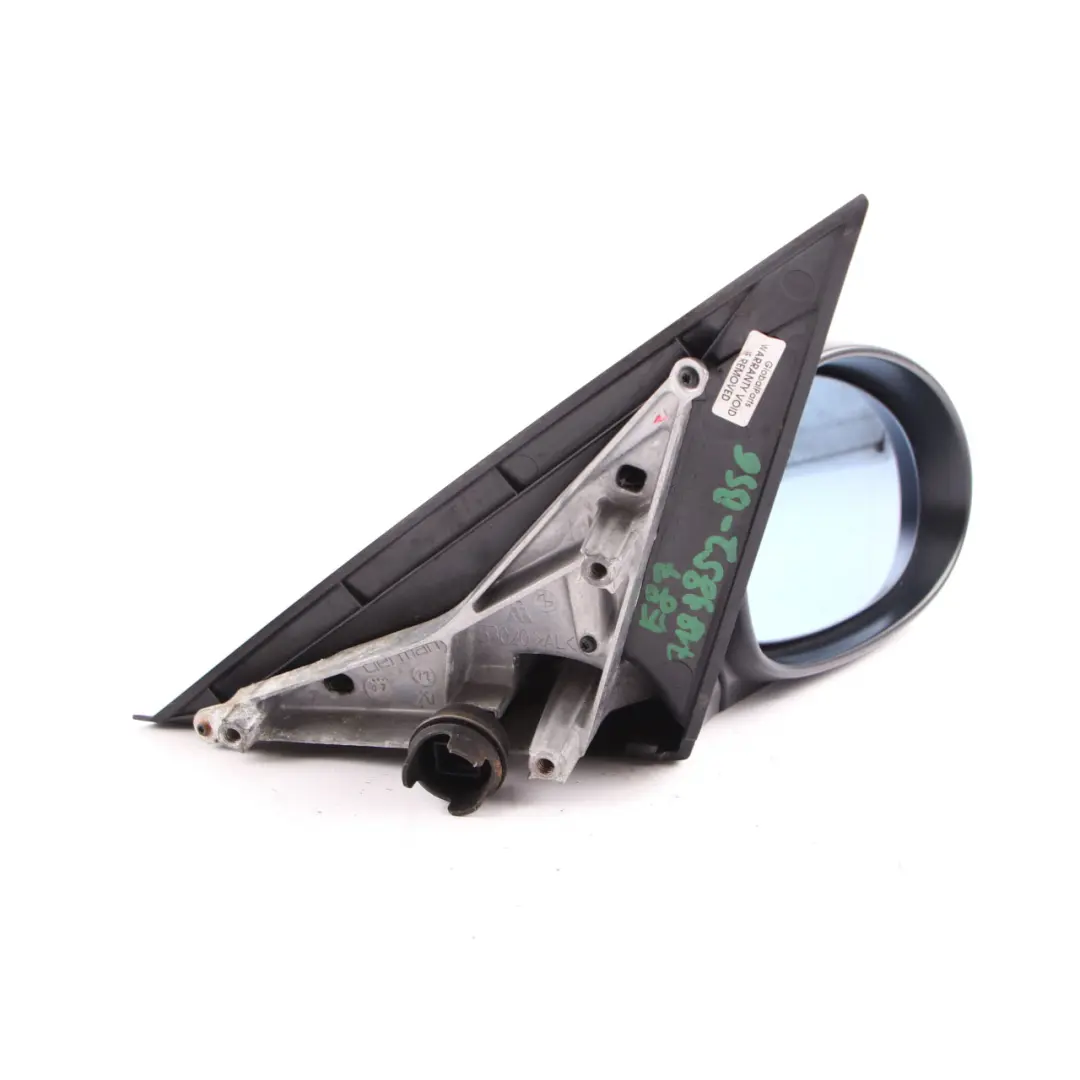 BMW 1 Series 6 E87 Heated Right Wing Mirror O/S Black Sapphire Metallic 475 - SKU rhd-7189852-BS6 - Part number 7189852